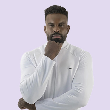 jaleco masculino branco gola padre com tecido tecnológico acinturado slim de zíper ou fecho para médicos enfermerios e estudantes - jalecos mania a melhor loja de jalecos em goiânia